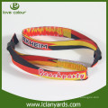 Fashion custom woven music wristband companies for party